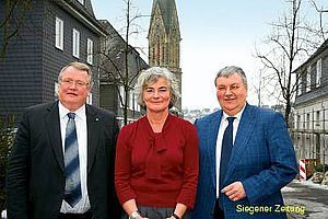 Reinhard Jung (MdL), Petra Crone, Bernd Banschkus